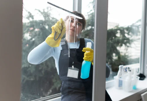 Nettoyage de vitres intérieures et extérieures à Villemoyenne